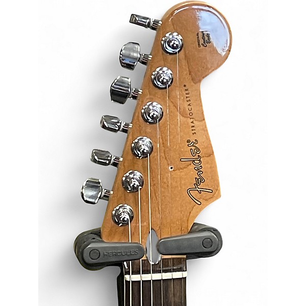 Used Fender *PARTSCASTER* Stratocaster Deluxe Blue Solid Body Electric Guitar