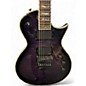 Used ESP LTD EC-1000 SEE THRU PURPLE Solid Body Electric Guitar