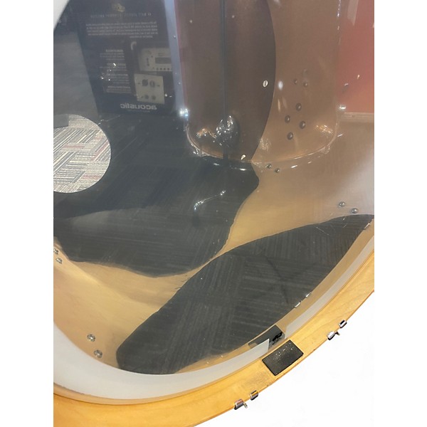 Used DW 3 Piece Performance Series GOLD SPARKLE Drum Kit