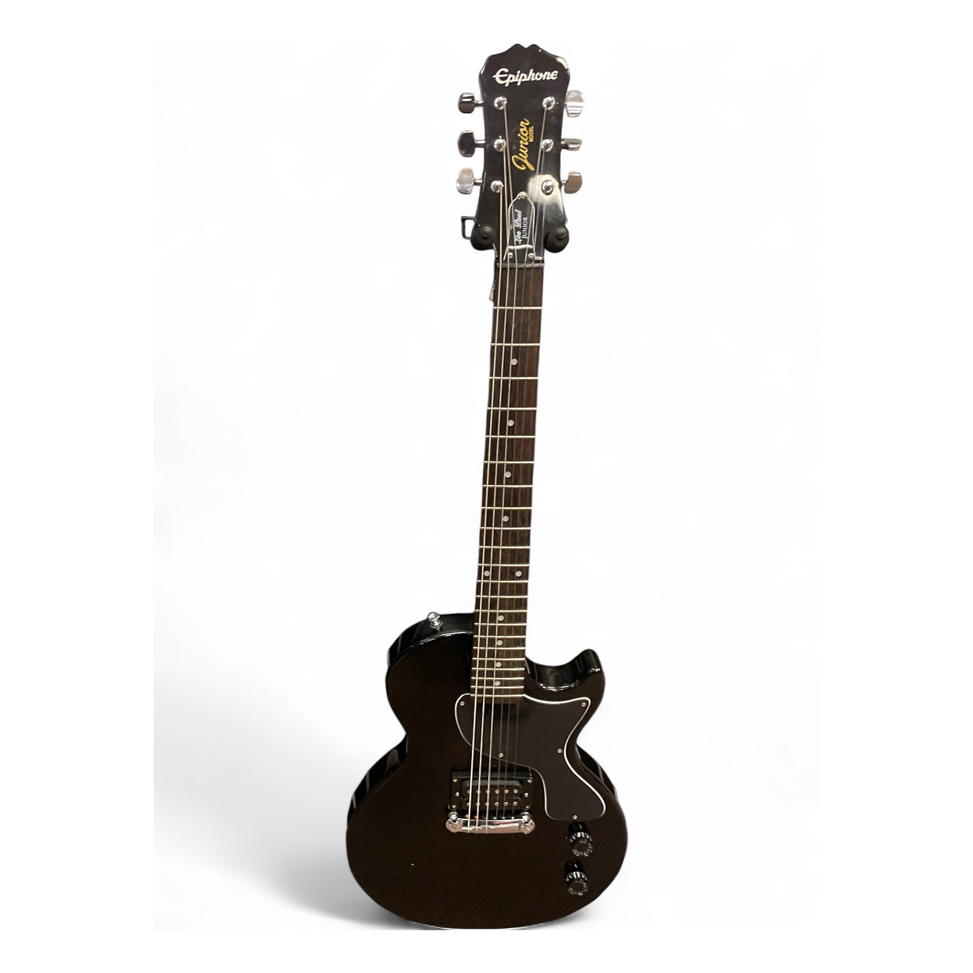 Used Epiphone Les Paul Junior BLACK Solid Body Electric Guitar