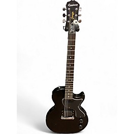Used Epiphone Les Paul Junior BLACK Solid Body Electric Guitar