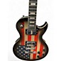 Used Leo Jaymz SINGLE CUT AMERICAN FLAG Solid Body Electric Guitar