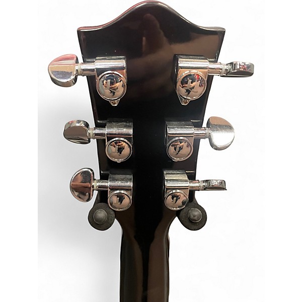 Used Leo Jaymz SINGLE CUT AMERICAN FLAG Solid Body Electric Guitar