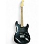 Used Squier Deluxe Stratocaster Black Solid Body Electric Guitar thumbnail