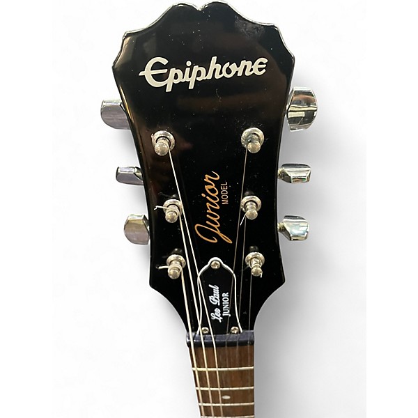 Used Epiphone Les Paul Junior 2 Color Sunburst Solid Body Electric Guitar