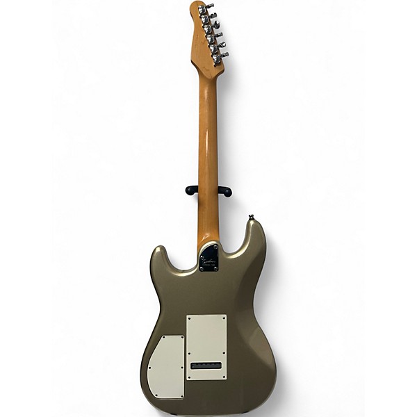 Used Godin Session LTD Classic Silver Gold Solid Body Electric Guitar