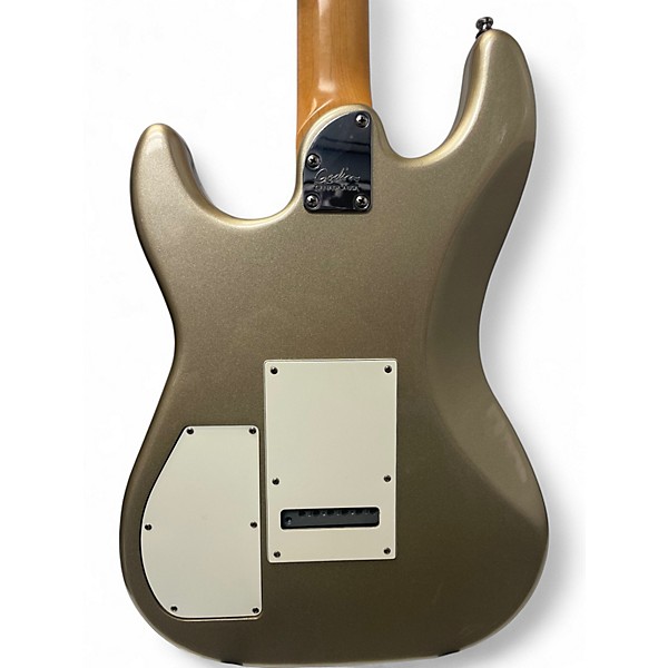 Used Godin Session LTD Classic Silver Gold Solid Body Electric Guitar