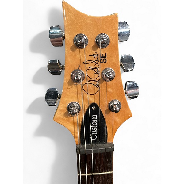 Used PRS CUSTOM SE Yellow Solid Body Electric Guitar