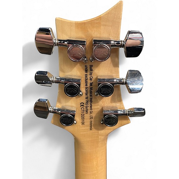 Used PRS CUSTOM SE Yellow Solid Body Electric Guitar