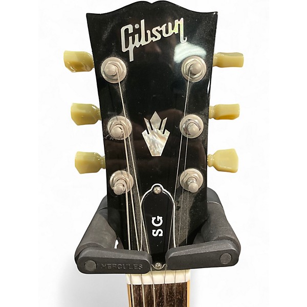 Used Gibson SG Standard Black Solid Body Electric Guitar