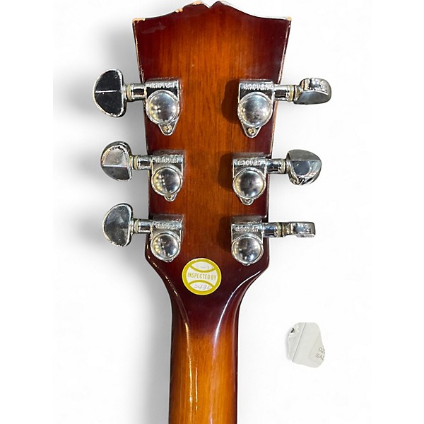 Used Hondo revival Sunburst Solid Body Electric Guitar