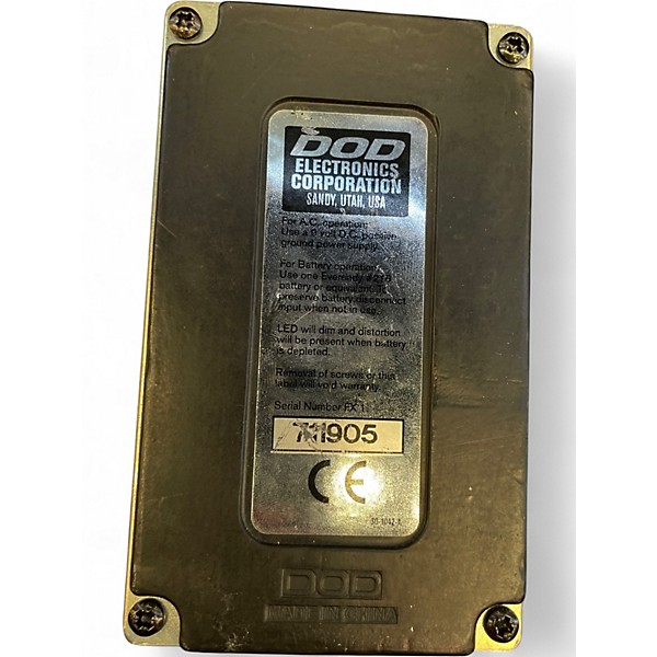 Used DOD GFX70 EXTREME Effect Pedal