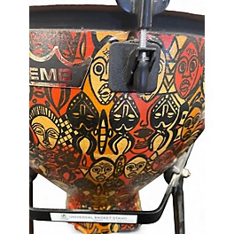 Used Remo Mondo DJ0012-LM Djembe