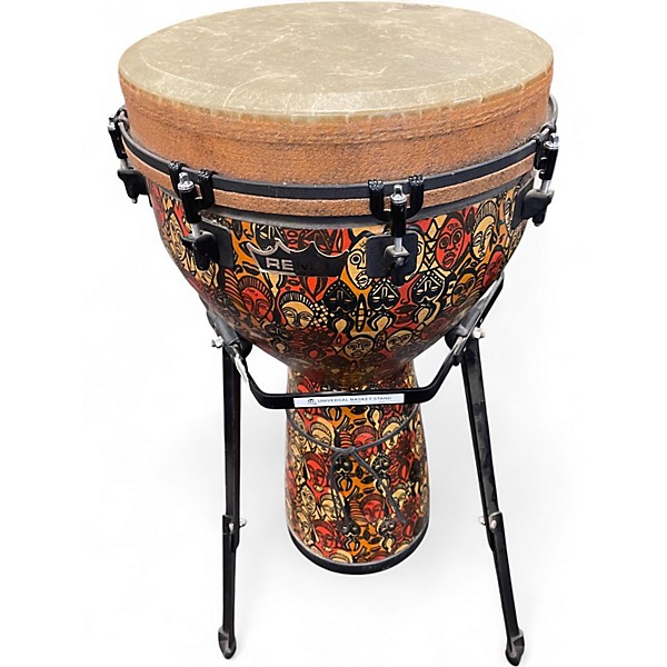 Used Remo Mondo DJ0012-LM Djembe