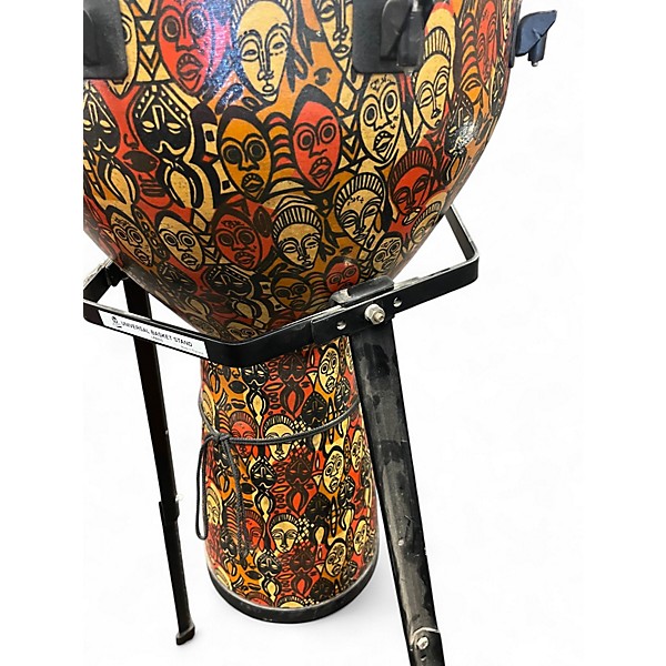 Used Remo Mondo DJ0012-LM Djembe