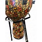 Used Remo Mondo DJ0012-LM Djembe