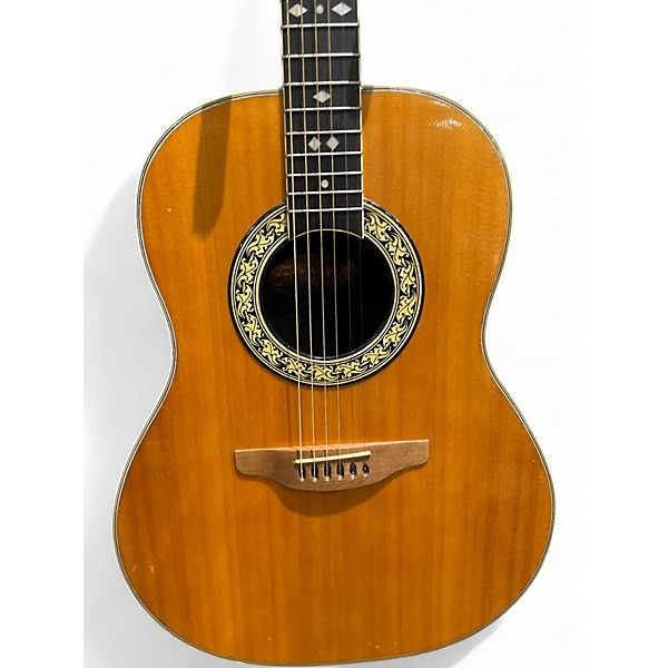 Used Ovation 1978 1117-4 Natural Acoustic Guitar