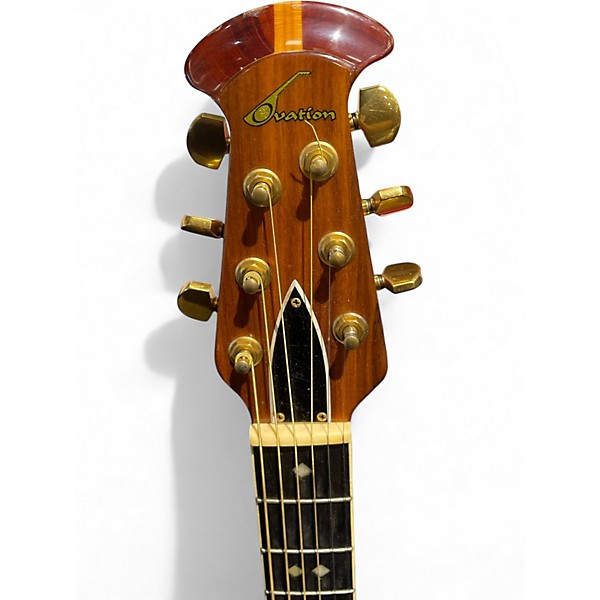 Used Ovation 1978 1117-4 Natural Acoustic Guitar