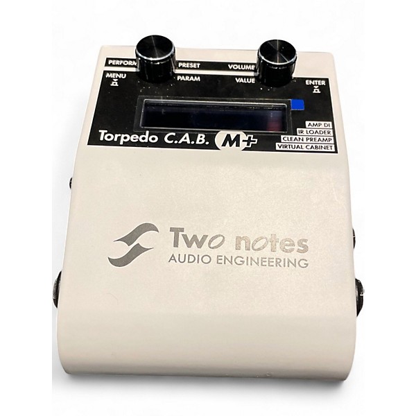 Used Two Notes AUDIO ENGINEERING Torpedo C.A.B. M+ Speaker Simulator Pedal