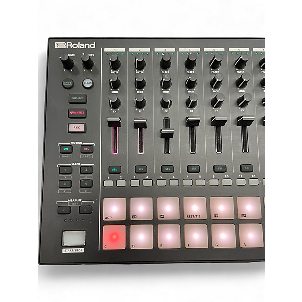 Used Roland MC707 GROOVEBOX Digital Mixer