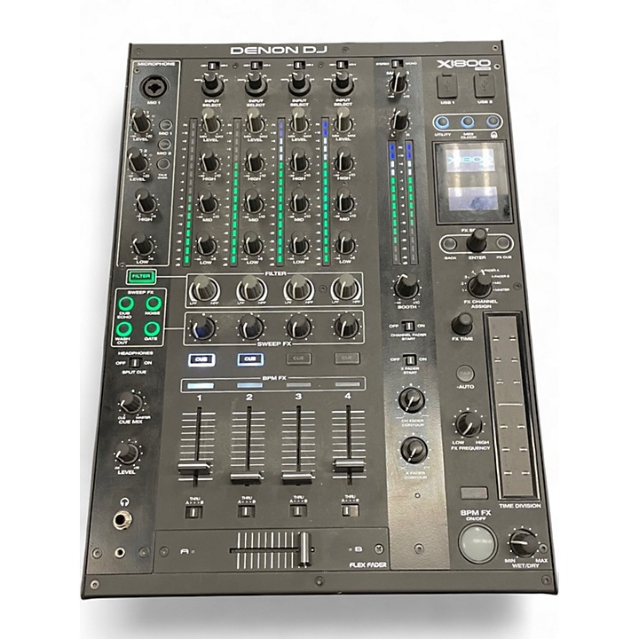 Used Denon DJ X18 DJ Mixer | Guitar Center