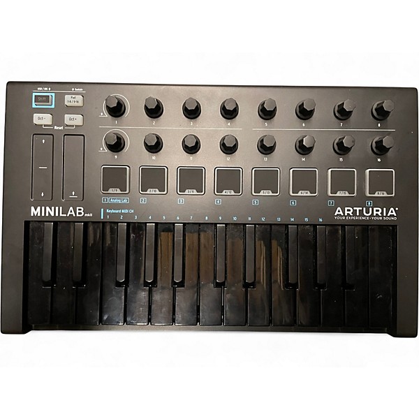Used Arturia Minilab MKII MIDI Controller