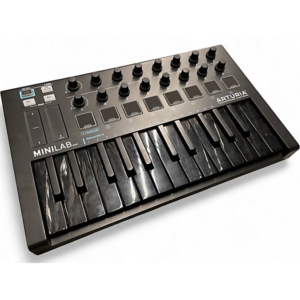 Used Arturia Minilab MKII MIDI Controller