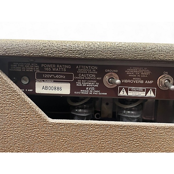 Used Fender 1964 Reissue Vibroverb 50W 2x10 Tube Guitar Combo Amp