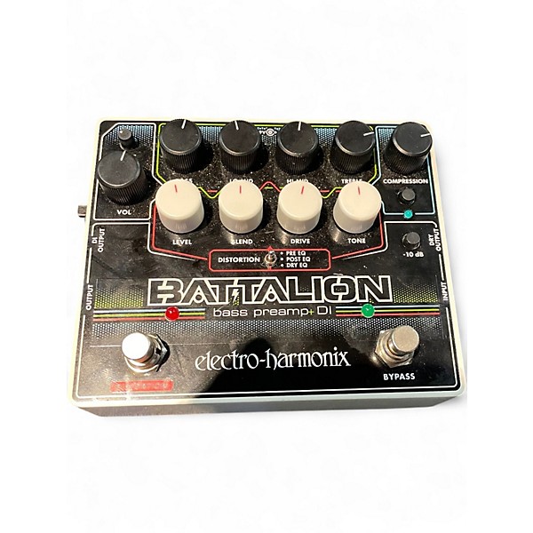 Used Electro-Harmonix BATTALION Bass Effect Pedal