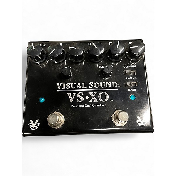 Used Visual Sound VSXO DUAL OVERDRIVE Effect Pedal