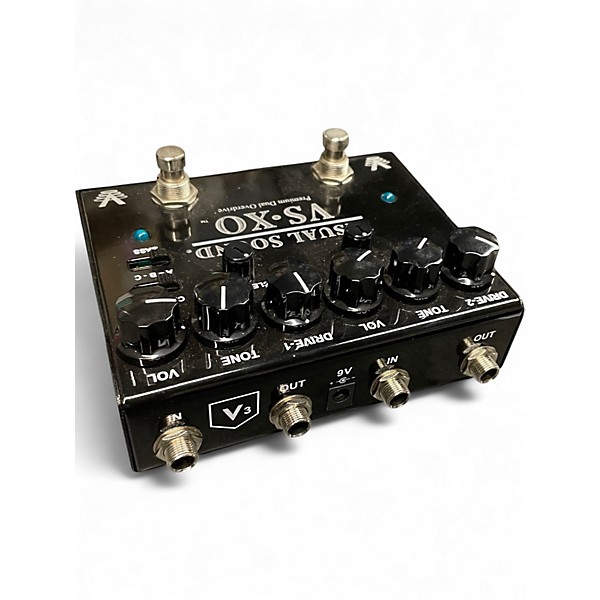 Used Visual Sound VSXO DUAL OVERDRIVE Effect Pedal