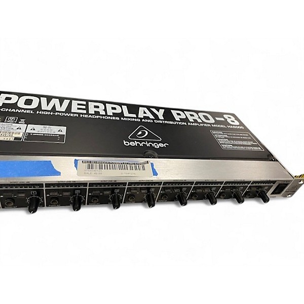Used Behringer Powerplay PRO 8 HA8000 Headphone Amp
