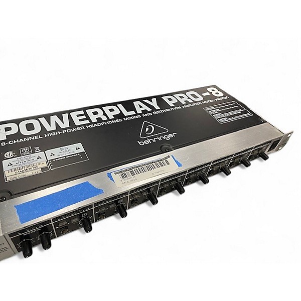 Used Behringer Powerplay PRO 8 HA8000 Headphone Amp