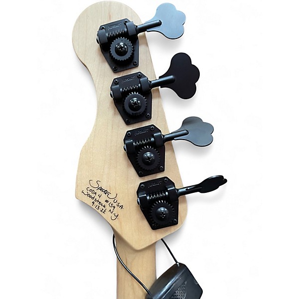 Used Spector CODA 4 DLX MAPLE BURL Electric Bass Guitar