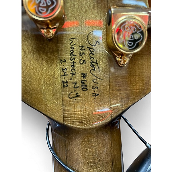 Used Spector NS5XL SC QUILTED MAPLE Electric Bass Guitar