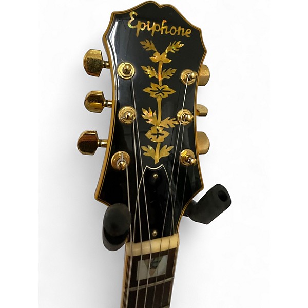 Used Epiphone Sheraton 1980's  Cherry Hollow Body Electric Guitar