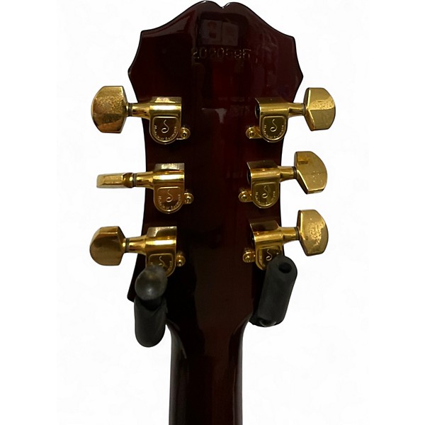 Used Epiphone Sheraton 1980's  Cherry Hollow Body Electric Guitar