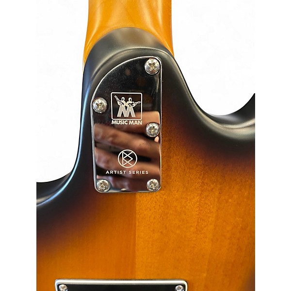Used Ernie Ball Music Man DUSTIN KENSRUE Sunburst Solid Body Electric Guitar