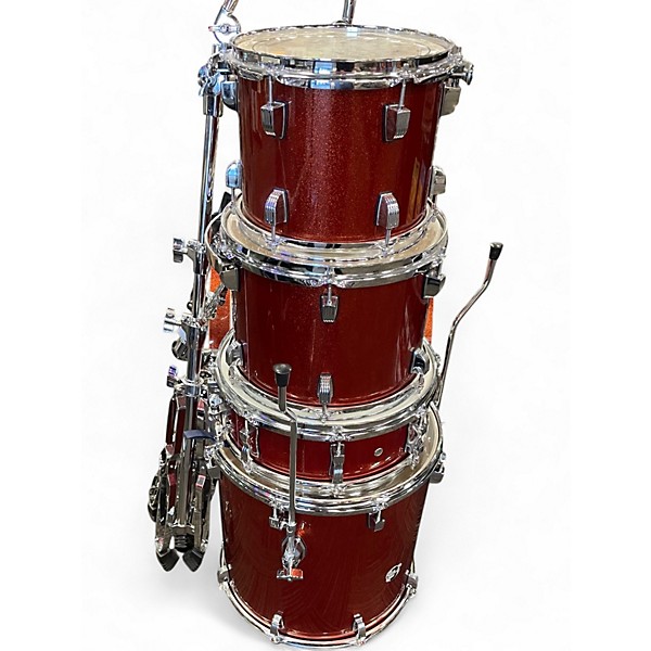 Used Ludwig 5 Piece ELEMENT EVOLUTION  Copper Drum Kit