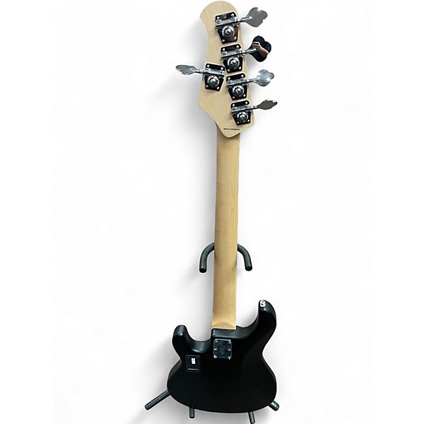 Used Sterling by Music Man Ray5 5 String RED BURST SATIN Electric Bass Guitar