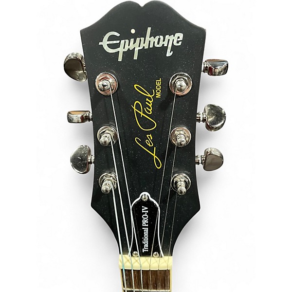 Used Epiphone Les Paul Traditional Pro IV Wine Red Solid Body Electric Guitar