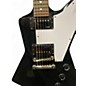 Used 2017 Gibson MODDED Explorer Black Solid Body Electric Guitar