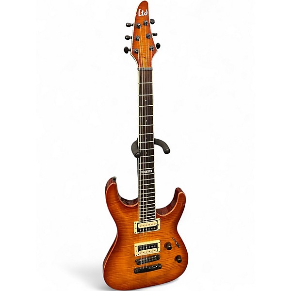 Used ESP LTD H400 CHERRY SUNBURST Solid Body Electric Guitar