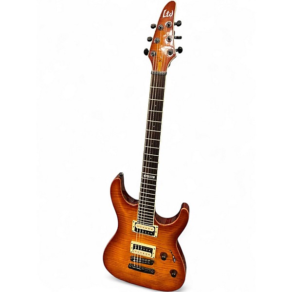 Used ESP LTD H400 CHERRY SUNBURST Solid Body Electric Guitar