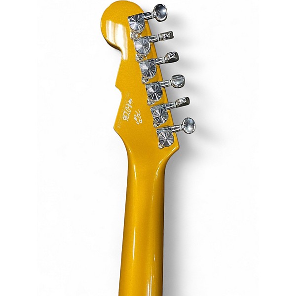 Used Reverend CONTENDER Gold Solid Body Electric Guitar