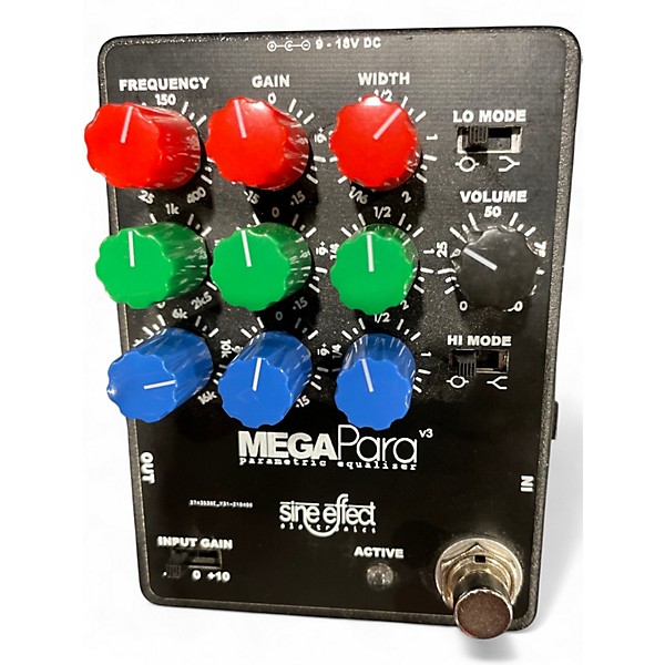 Used Sine Effect MEGAPARA V3 Pedal