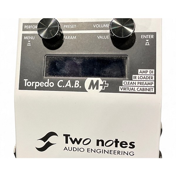 Used Two Notes TORPEDO C.A.B. Effect Processor