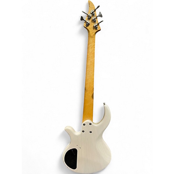 Used Singleton  Sensei 5 Blue Electric Bass Guitar