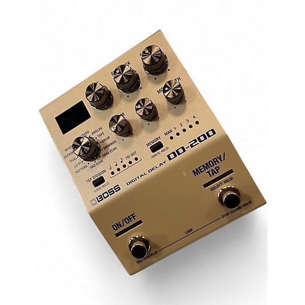 Used BOSS DD200 Digital Delay Effect Pedal