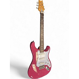 Used PRS SE Silver Sky Pink Solid Body Electric Guitar